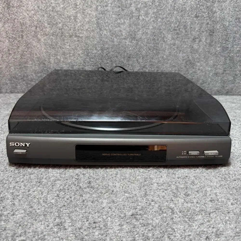 Sony PS-LX56 Automatic Stereo Turntable Record Player Read Description